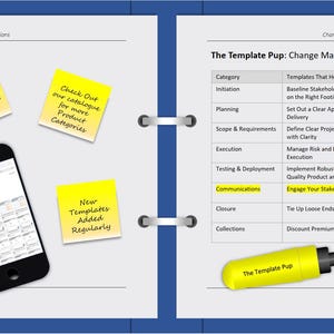 Communications Plan Template | IT Project Management | Microsoft Word | Includes User Guide + Completed Example PDF image 10