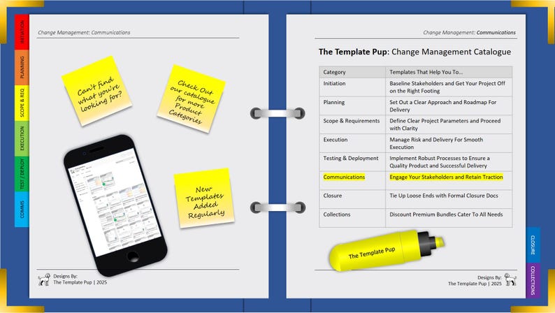 Communications Plan Template | IT Project Management | Microsoft Word | Includes User Guide + Completed Example PDF image 10