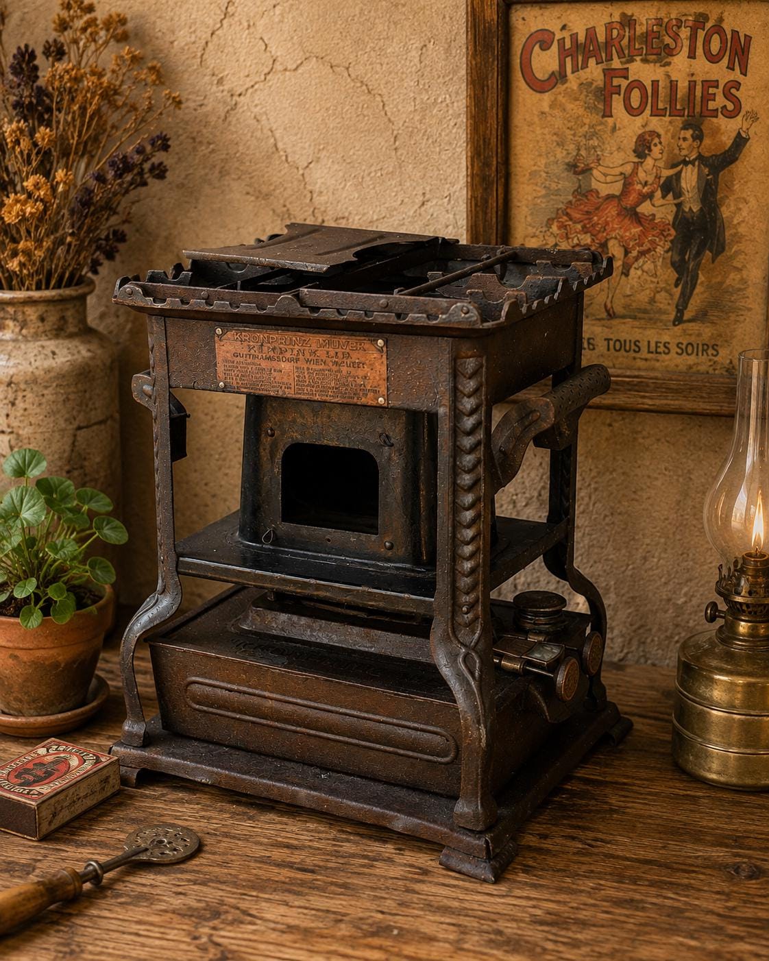 Antique Mini Stove - Etsy