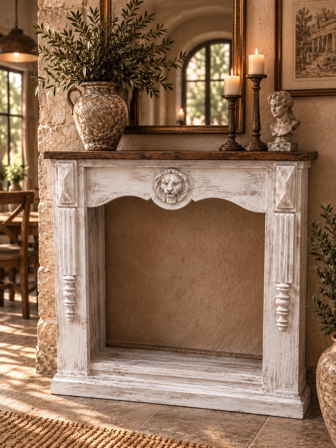 Antique French Fireplace Mantels - Etsy