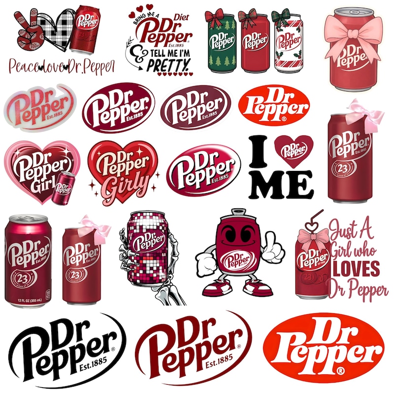 Dr Pepper With Bow - Etsy