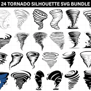 Tornado SVG bundle, Tornado PNG, Tornado Silhouette, Tornado For Commercial Use , Storm SVG Bundle, Tornado Clipart, Tornado svg