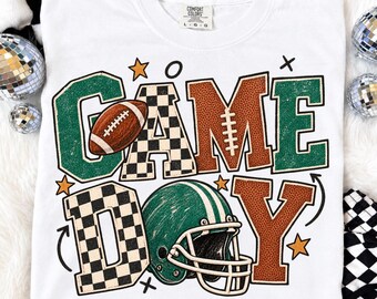 Patchwork Game Day Png, Football Helmet Png, Friday Night Lights Design, Varsity Png, Football Mom PNG, Fall Sports, Game Day Vibes PNG