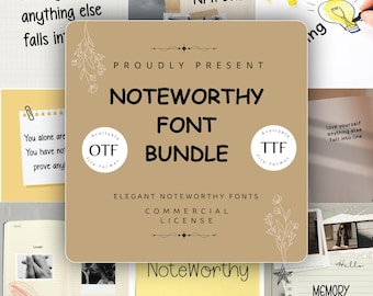 Goodnotes Fonts Mega Bundle: Handwritten Teacher Fonts (PDF Download