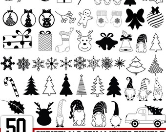 Christmas Ornament SVG Bundle, Laser Cut Designs (Digital Download)