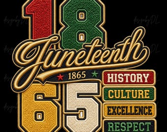 Juneteenth 1865 PNG, Black Woman, African American Pride, History Culture (Digital Download)