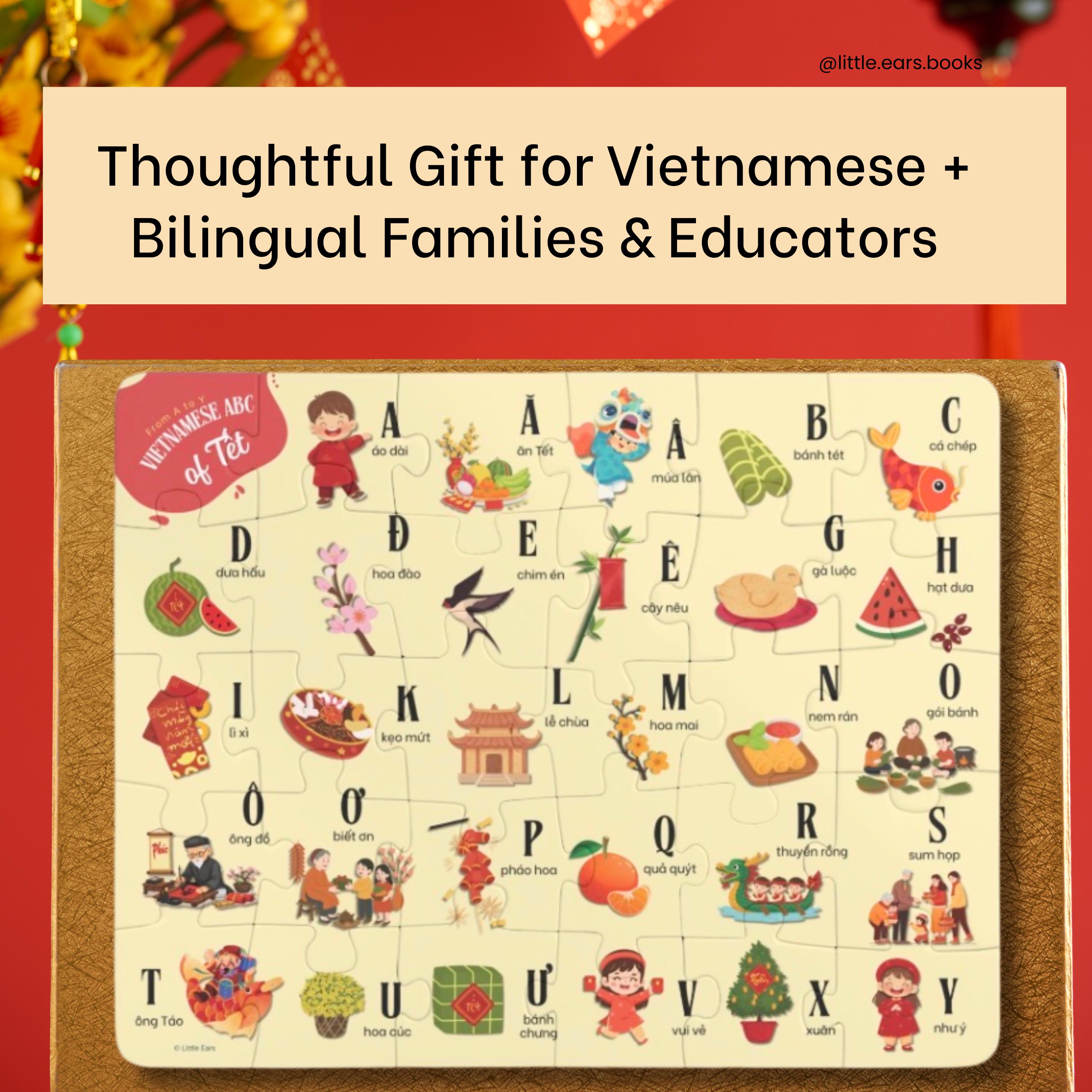 Vietnamese Alphabet Puzzle | Tết Lunar New Year Learning Toy - Etsy