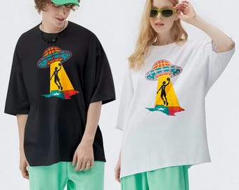 San Antonio Fiesta Basketball Shirt, Texas Retro Alien Tee, Vintage Hoops Fan Gift, Game Day Dunk Graphic Top, Western City Sports Fan Shirt