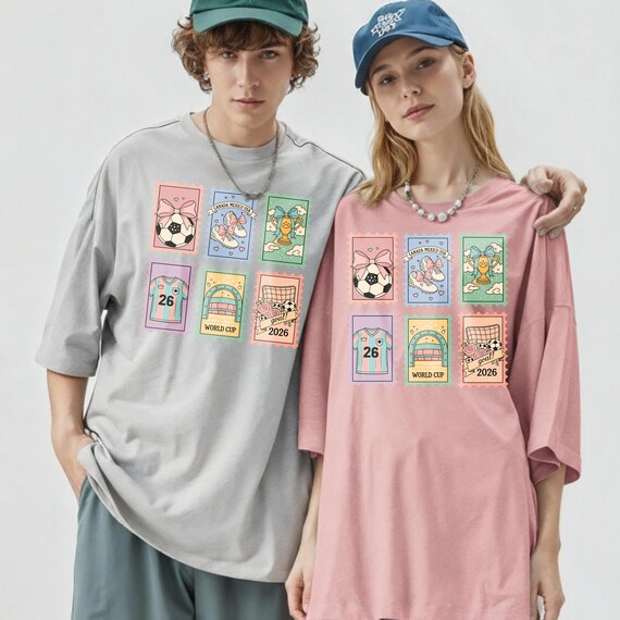 Stamp Movement 2026 Shirt, USA Soccer Tee, Canada Mexico Gameday Top, Cute Soccer Fan T-Shirt, Retro Game Day Shirt, Aesthetics of Movement