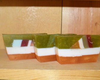 Coconut Pineapple Soap, All Natural Soap, Organic Soap~ Coconut Pineapple Soap~ Vegan Soap~ Artisan Hand Made