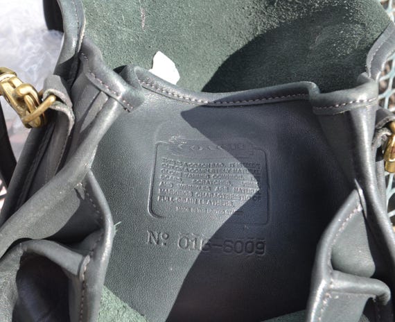 Coach, Forest Green Coach Bag, Coach Station Bag, Handbag