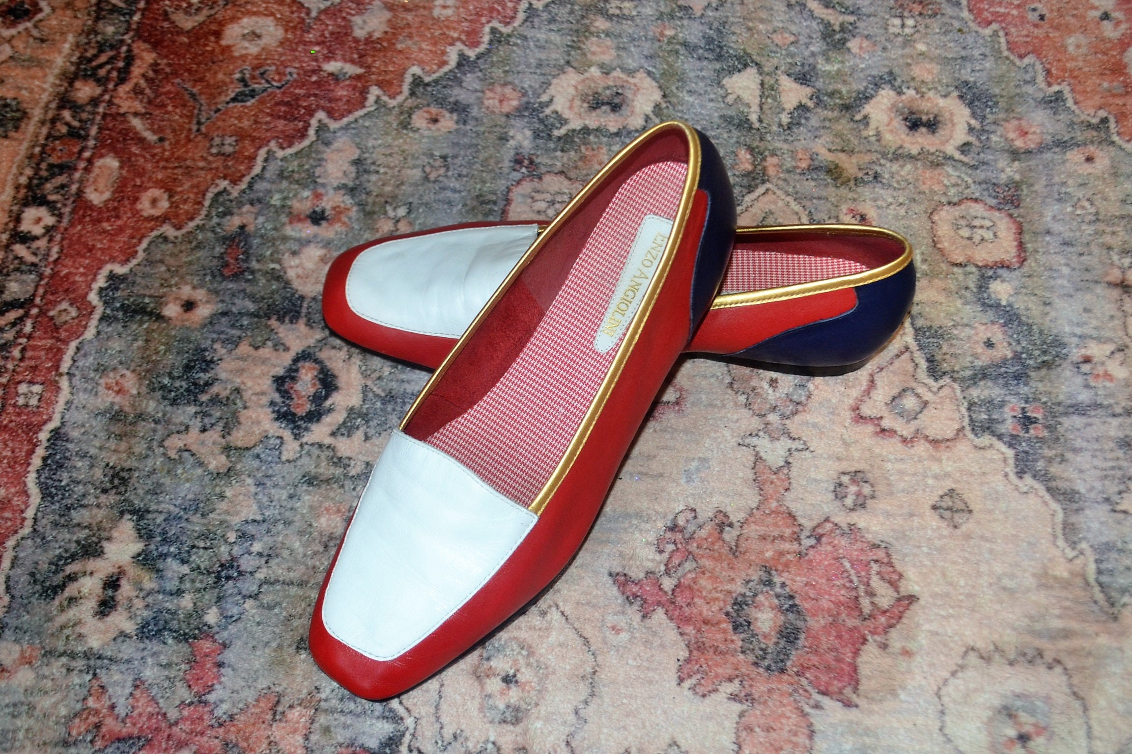 Escarpin Enzo Angiolini Marisima - Marine Foncé - Taille 7 - Occasion Excellent état