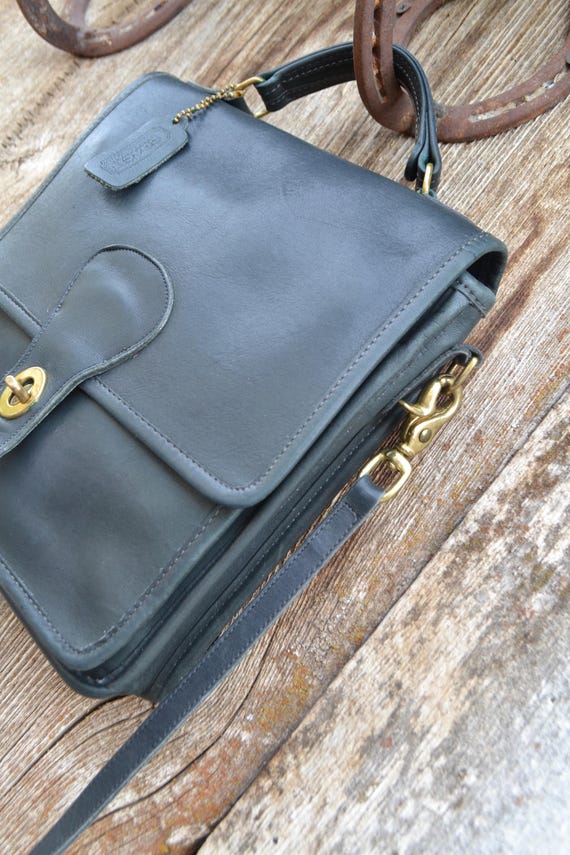 Coach, Forest Green Coach Bag, Coach Station Bag, Handbag Coach, Forest Green Coach Bag, Coach Station Bag, Handbag