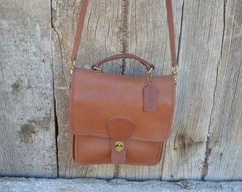 Coach, Coach Bag, Coach Station Bag, Handbag, Shoulder Bag, British Tan