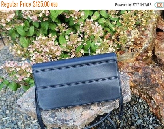 New Day COACH Bag, Black Leather Bag, Coach Bag, C