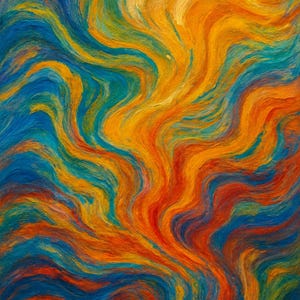 Vibrant Abstract Art Poster, Colorful Wall Decor, Modern Home Art, Gift for Art Lovers, Festival Decorations