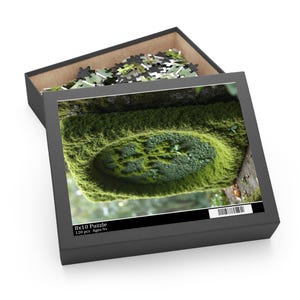 Rompecabezas de bosque musgoso, regalo para amantes de la naturaleza, 120 x 252 x 500 piezas, decoración ecológica, actividad relajante, perfecto para una noche de juegos en familia.