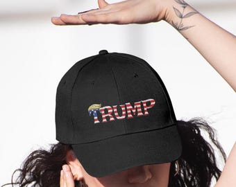 Cappellino snapback ricamato con il logo Trump, cappellino della campagna elettorale di Trump 2026, cappellino snapback a sostegno di Trump, cappellino da camionista Trump, regalo repubblicano, supporto politico
