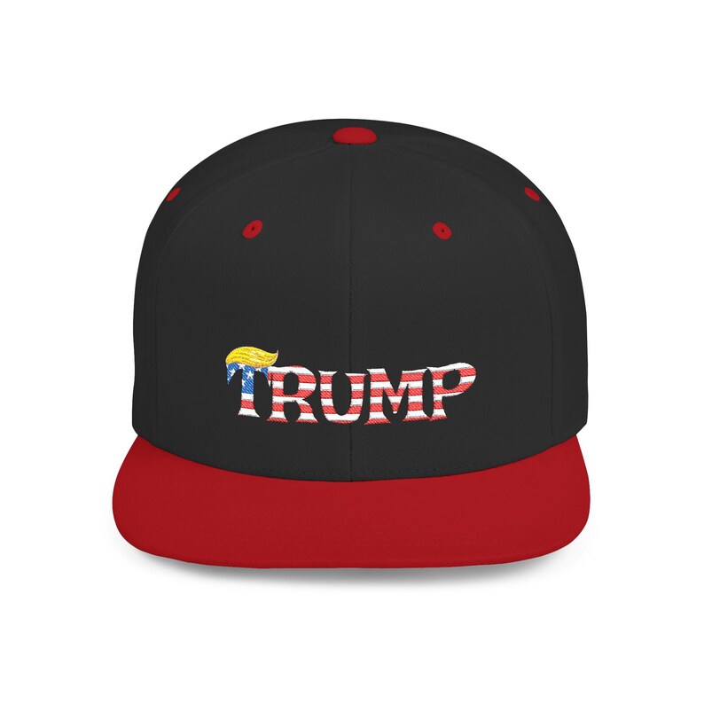 Geborduurde Trump Snapback Hat, Trump 2026-campagnehoed, support Trump Snapback Hat, Trump Trucker Hat, Republikeinse cadeau, politieke steun afbeelding 3