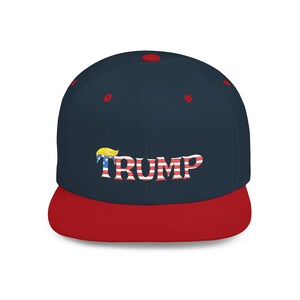 Geborduurde Trump Snapback Hat, Trump 2026-campagnehoed, support Trump Snapback Hat, Trump Trucker Hat, Republikeinse cadeau, politieke steun afbeelding 8