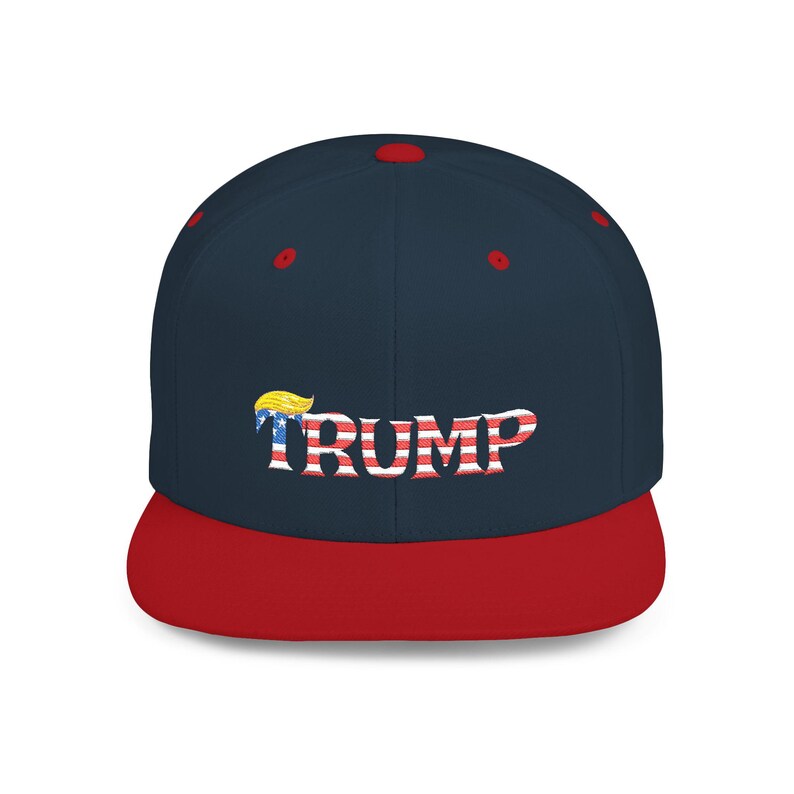 Geborduurde Trump Snapback Hat, Trump 2026-campagnehoed, support Trump Snapback Hat, Trump Trucker Hat, Republikeinse cadeau, politieke steun afbeelding 8