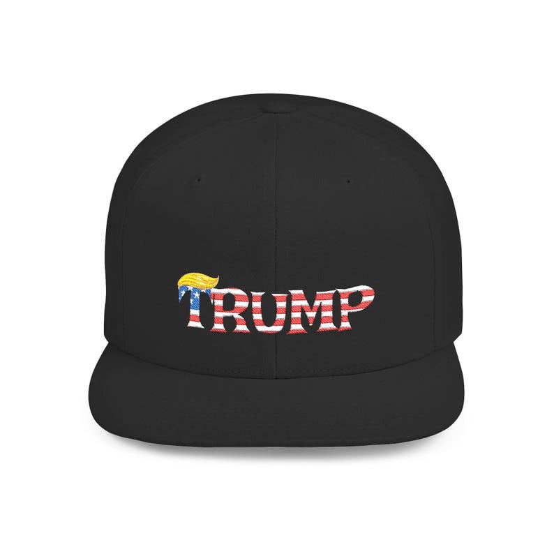 Geborduurde Trump Snapback Hat, Trump 2026-campagnehoed, support Trump Snapback Hat, Trump Trucker Hat, Republikeinse cadeau, politieke steun afbeelding 7