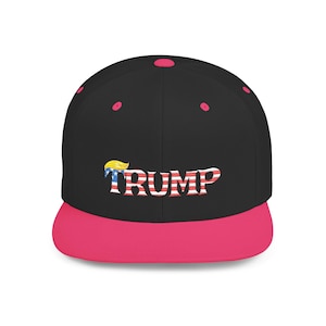 Geborduurde Trump Snapback Hat, Trump 2026-campagnehoed, support Trump Snapback Hat, Trump Trucker Hat, Republikeinse cadeau, politieke steun afbeelding 2