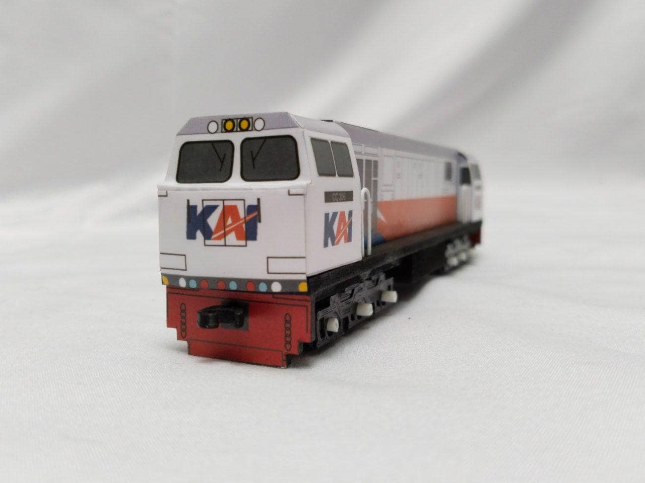 インドネシア鉄道のミニ鉄道模型 - コレクター向けの機関車展示ギフト