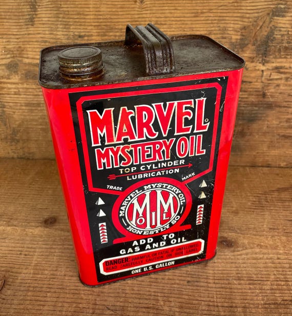 Vintage Marvel Mystery Oil Can - 1 Gallon - Etsy