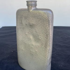 Vintage James Dixon & Sons Pewter Flask - Sheffield, England - 12 Ounce Flask