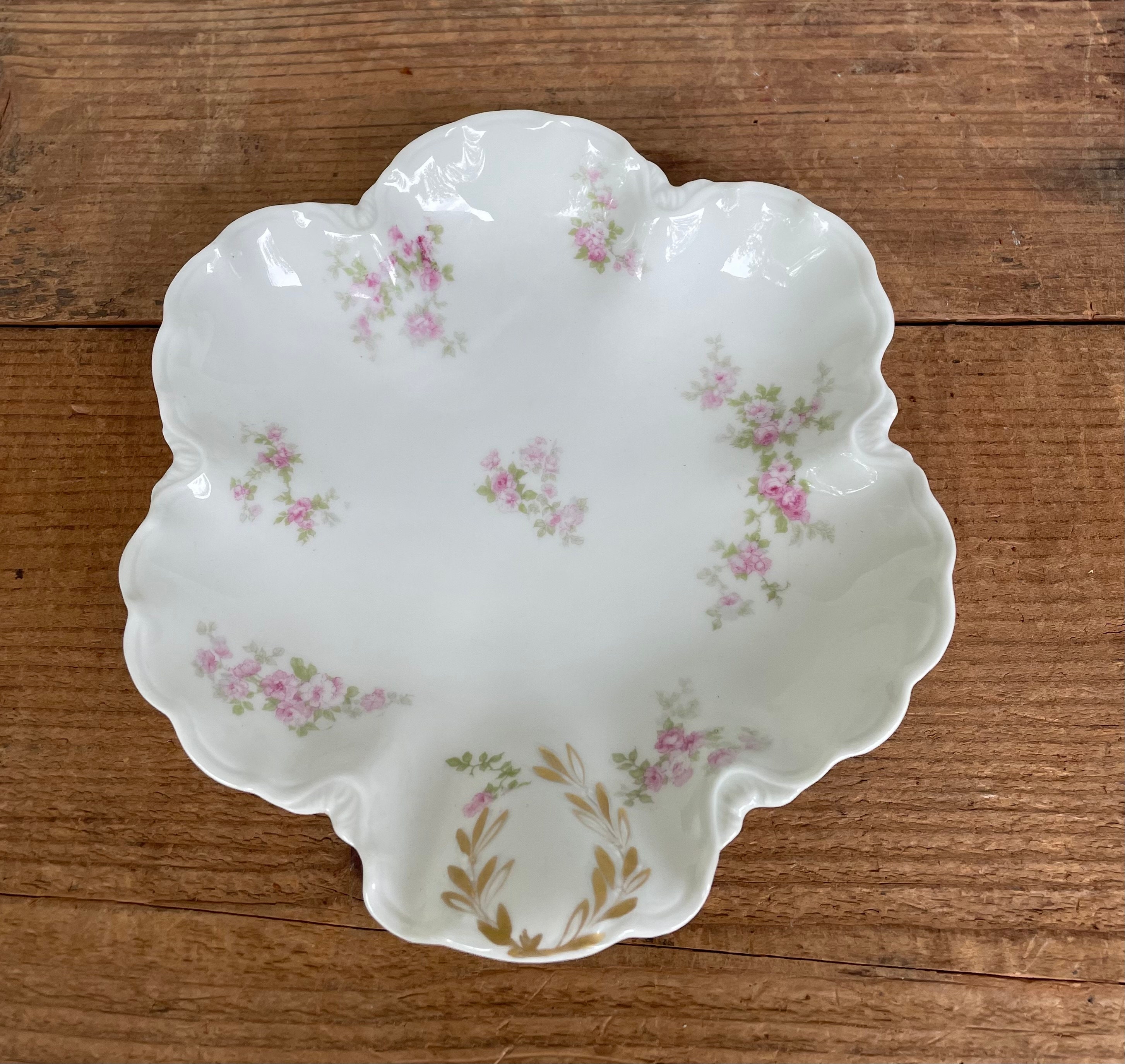 Haviland & Co. Limoges Candy Dish - Haviland France Floral Design