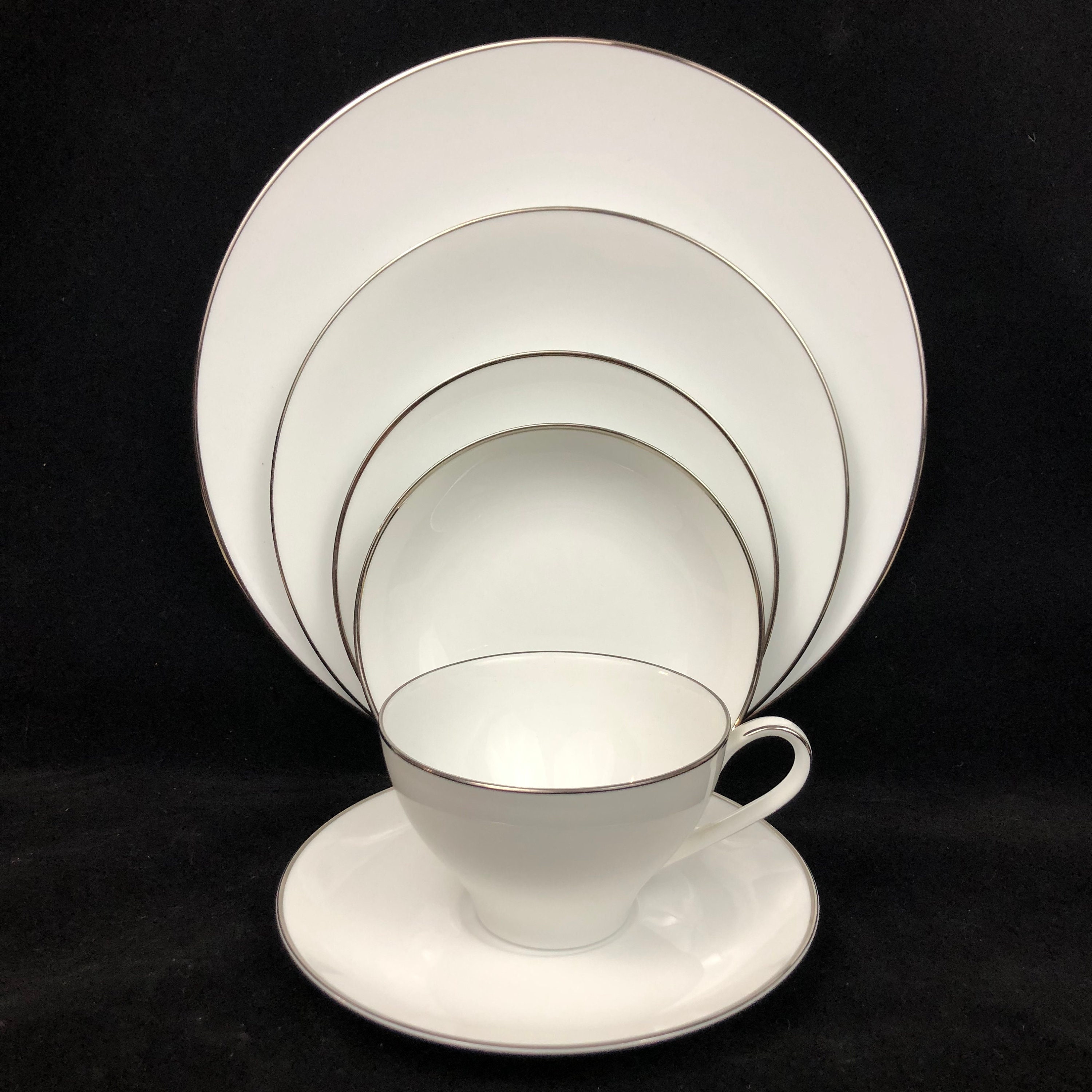 Vintage Noritake Fine China - Fremont 6127 - 6pc Place Setting - Etsy