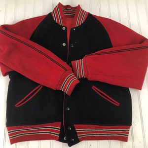 Vintage Letterman Jacket - Reversible Letterman Jacket