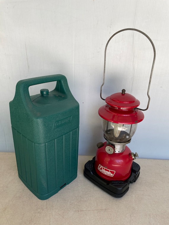 Vintage Red Coleman Lantern - Model 200A - Dated 6/71 - Etsy