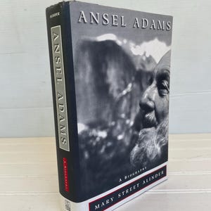 Signed 1st Edition – Ansel Adams: A Biography by Mary Street Alinder (1996) - Author-Signed - Vintage Hardcover with Dust Jacket