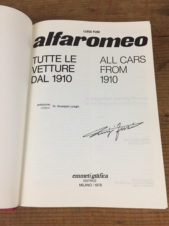 Alfa Romeo Collection - Tutte Le Vetture Dal 1910 All Cars From