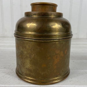 Vintage Brass Rumidor Humidor