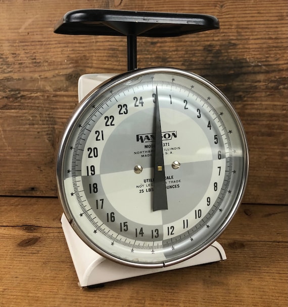 Vintage Hanson Kitchen Scale - Mid-century Modern Kitchen Scale - Etsy