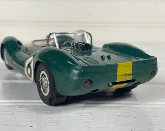 Vintage 1960s Cox Lotus 40 Slot Car 1/24 Scale Green #6 Racing
