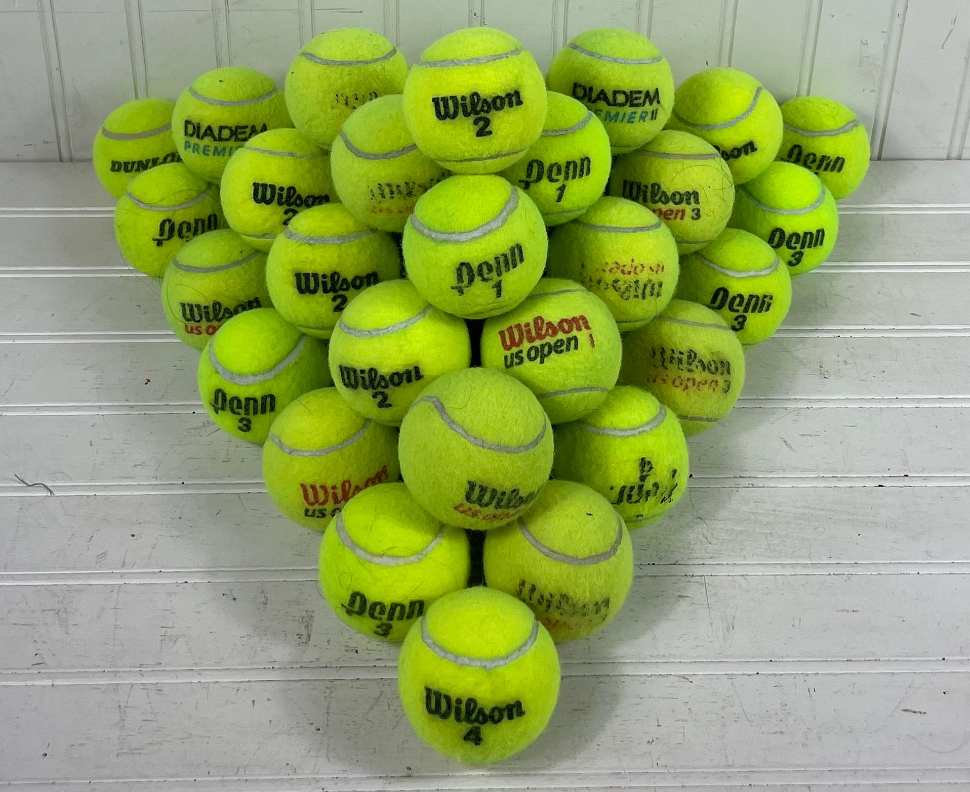 Used tennis balls deals