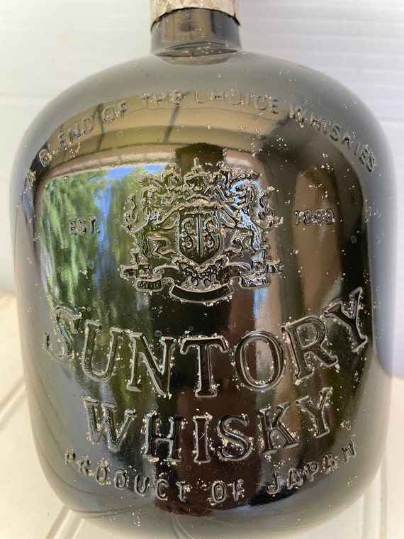 Suntory  Whisky 1899年 Vintage Japanese Whiskey Bottle - Suntory Whisky - A Blend