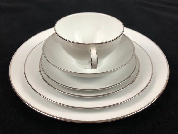 Vintage Noritake Fine China - Fremont 6127 - 6pc Place Setting - Etsy