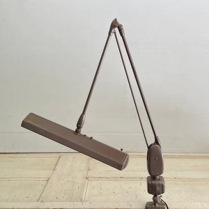 Midcentury Dazor Floating Fixture Model 2134 MCM Industrial Lighting ...
