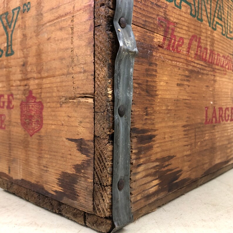 Vintage Wood Canada Dry Crate Advertising Box Canada Dry Etsy