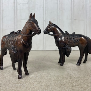 Vintage Cast Metal Horse Figurine - Vintage Carnival Horse Prize