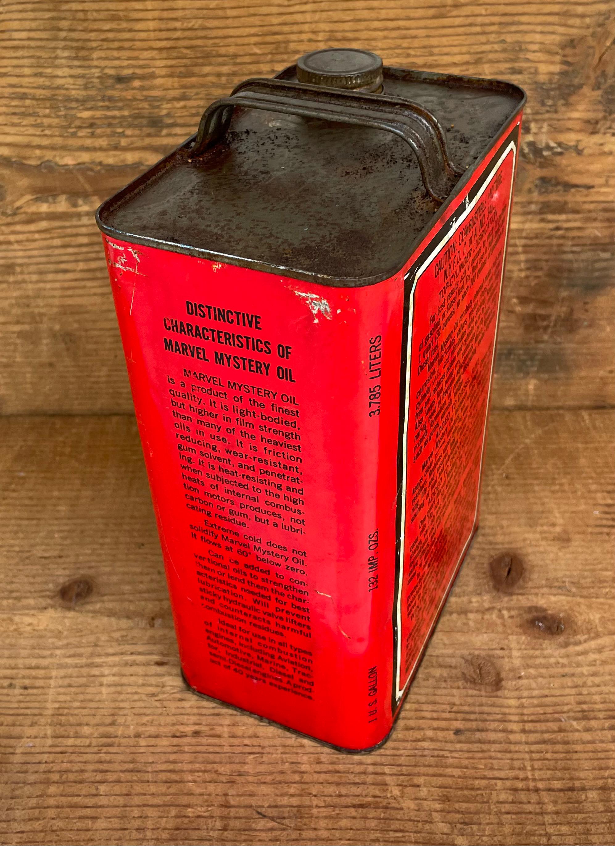 Vintage Marvel Mystery Oil Can - 1 Gallon - Etsy