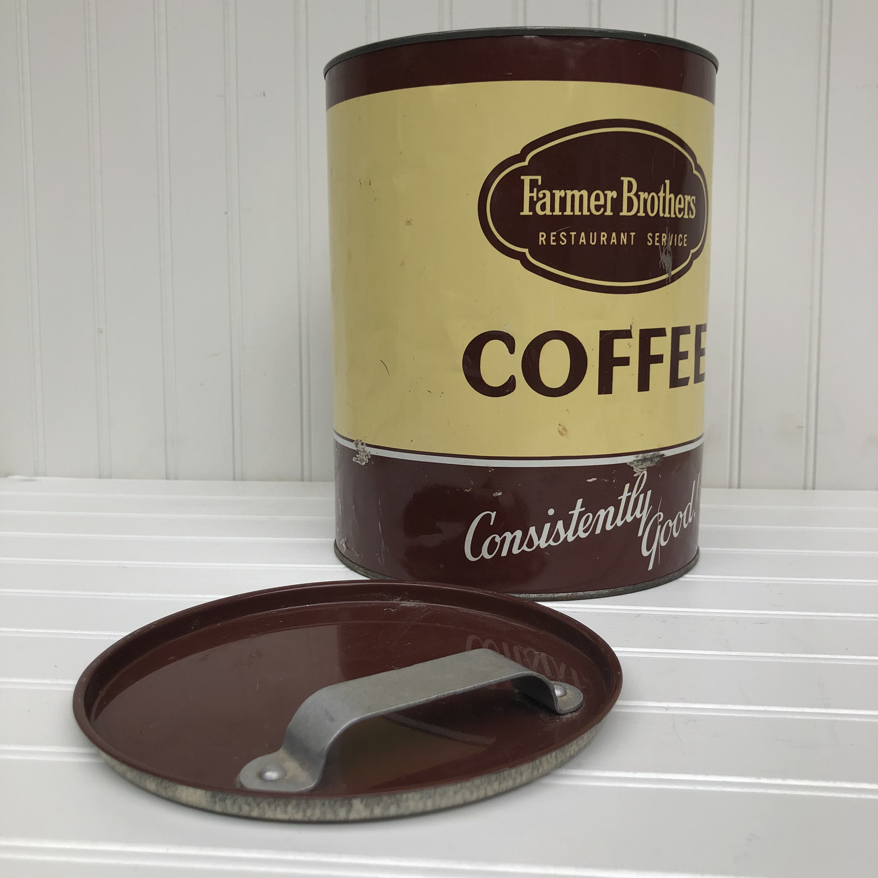Vintage Farmer Brothers Coffee Tin and Imitation Vanilla Bottle - Etsy