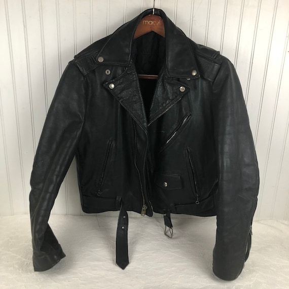 70s leather jacket - Gem