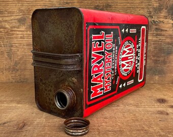 Vintage Marvel Mystery Oil Can - 1 Gallon - Etsy