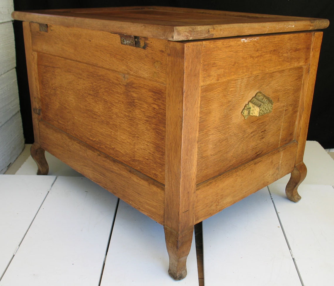 Vintage Indoor Commode Antique Wood Toilet Porta Etsy